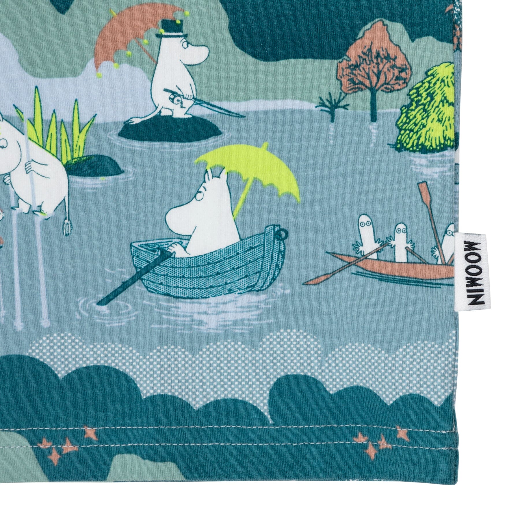 MOOMIN Kinder T-Shirt „Deluge“, Blau – © Moomin Characters T-Shirt Moomin by Martinex 