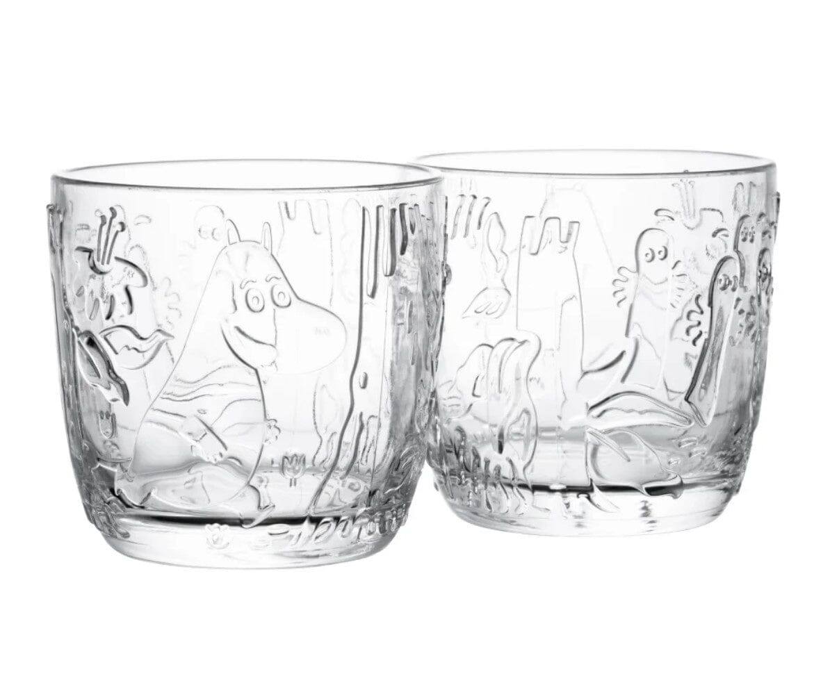 Arabia - Schnapsgläser Mystical Forest, Unikate Gläser Arabia 