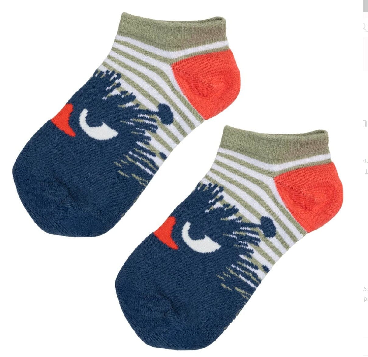 Moomin Stinky Sneaker-Socken 3er Pack Grün Socken Moomin by Martinex 