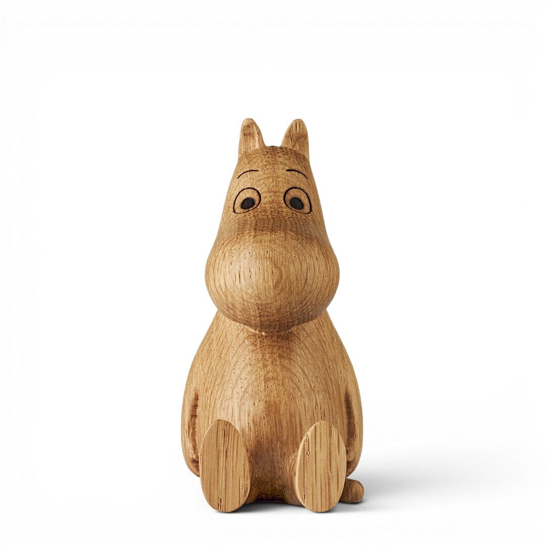 MOOMIN x DSIGNHOUSE – Moomintroll Holzfigur 10 cm Kuscheltiere Dsignhouse 