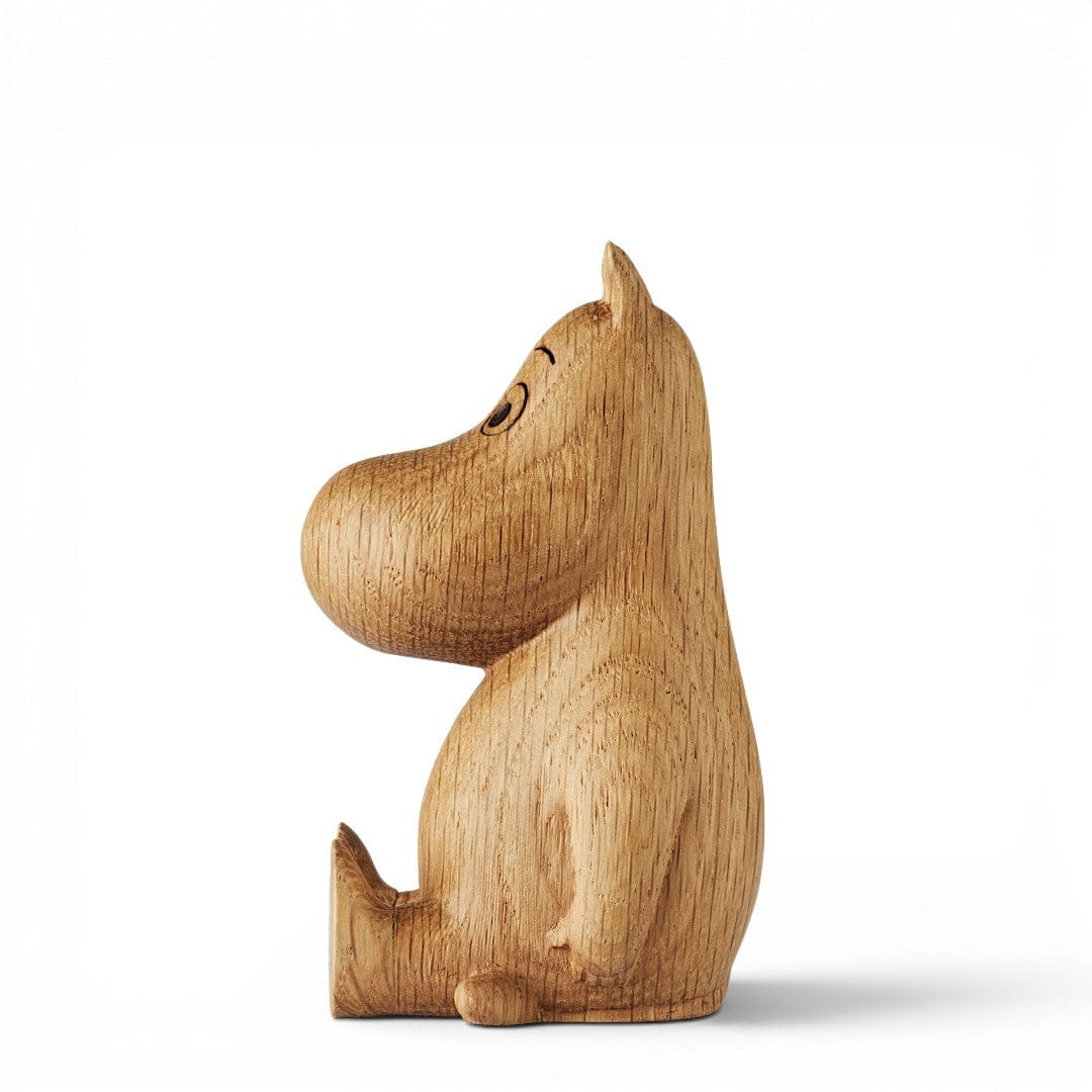MOOMIN x DSIGNHOUSE – Moomintroll Holzfigur 10 cm Kuscheltiere Dsignhouse 