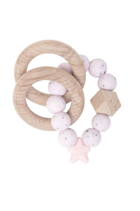 NIBBLING Greifling gesprenkelt rosa natural range Greiflinge NIBBLING 