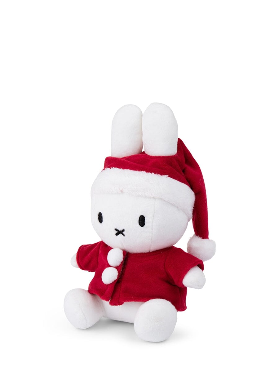 Nijntje & Miffy by Dick Bruna – Miffy Winter Santa 23 cm Kuscheltiere Bon Ton Toys 