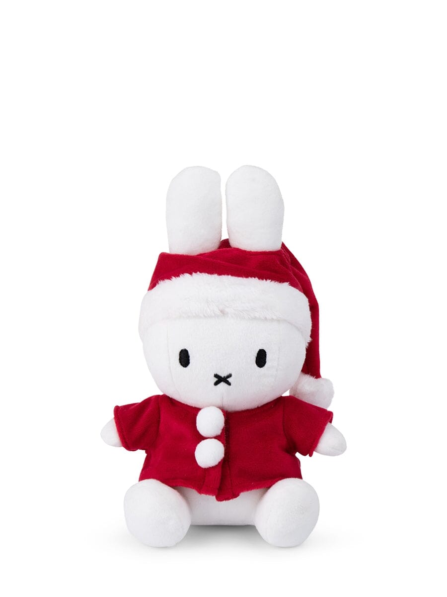 Nijntje & Miffy by Dick Bruna – Miffy Winter Santa 23 cm Kuscheltiere Bon Ton Toys 