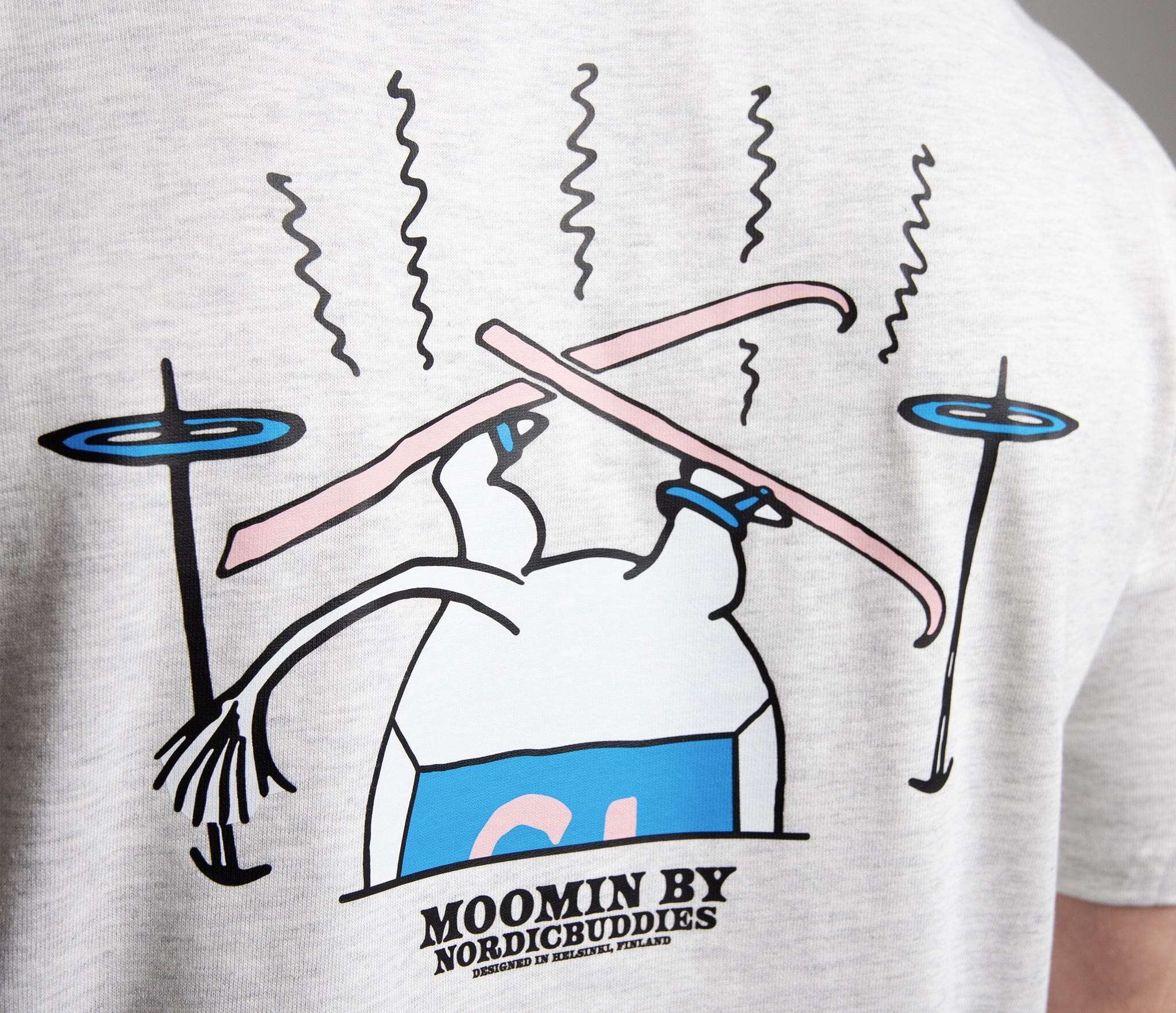 Nordicbuddies - Moomin Moomin T-Shirt Mumintroll T-Shirt Nordic Buddies 