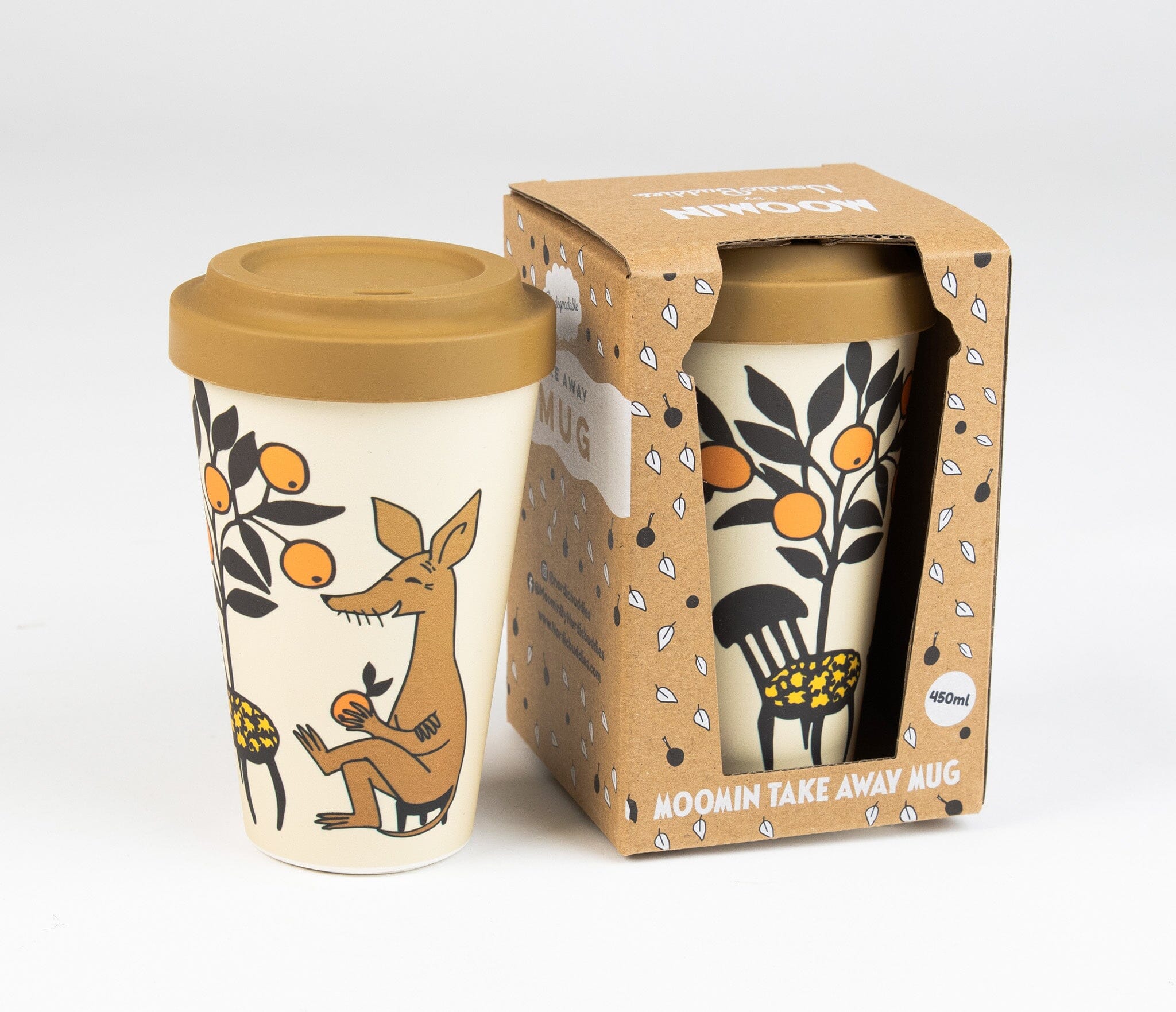 Nordic Buddies Take away Becher Sniff mit Orangen 450ml Mumins Becher Nordic Buddies 