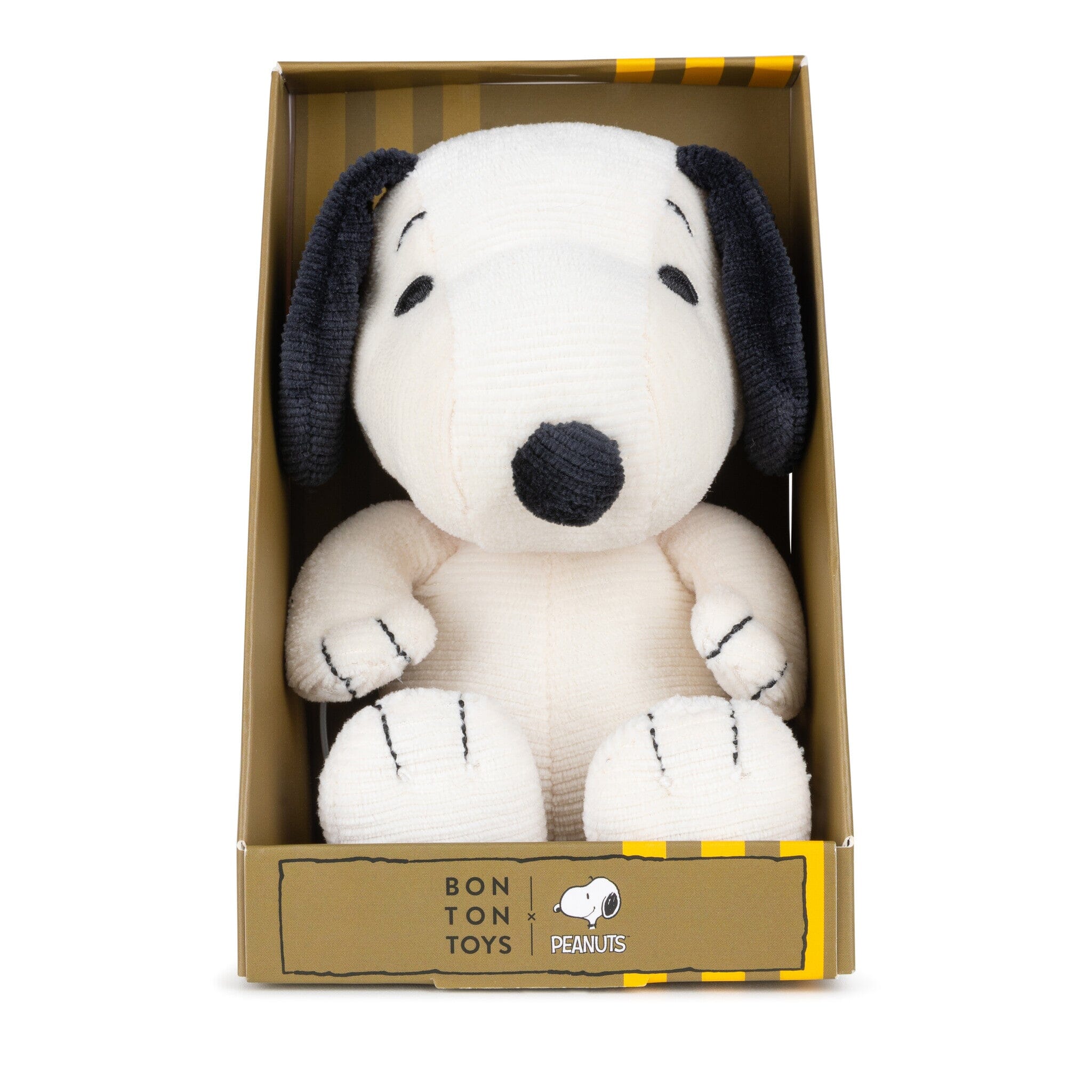 Snoopy Corduroy Cream von Peanuts x Bon Ton Toys – mit Geschenkbox 17cm Kuscheltiere Bon Ton Toys 