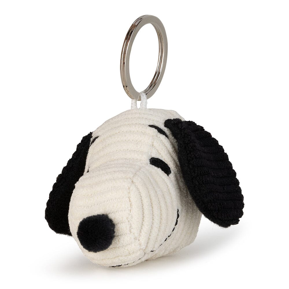 Snoopy aus Cord Schlüsselanhänger offwhite creme 4,5cm Schlüsselanhänger Bon Ton Toys 