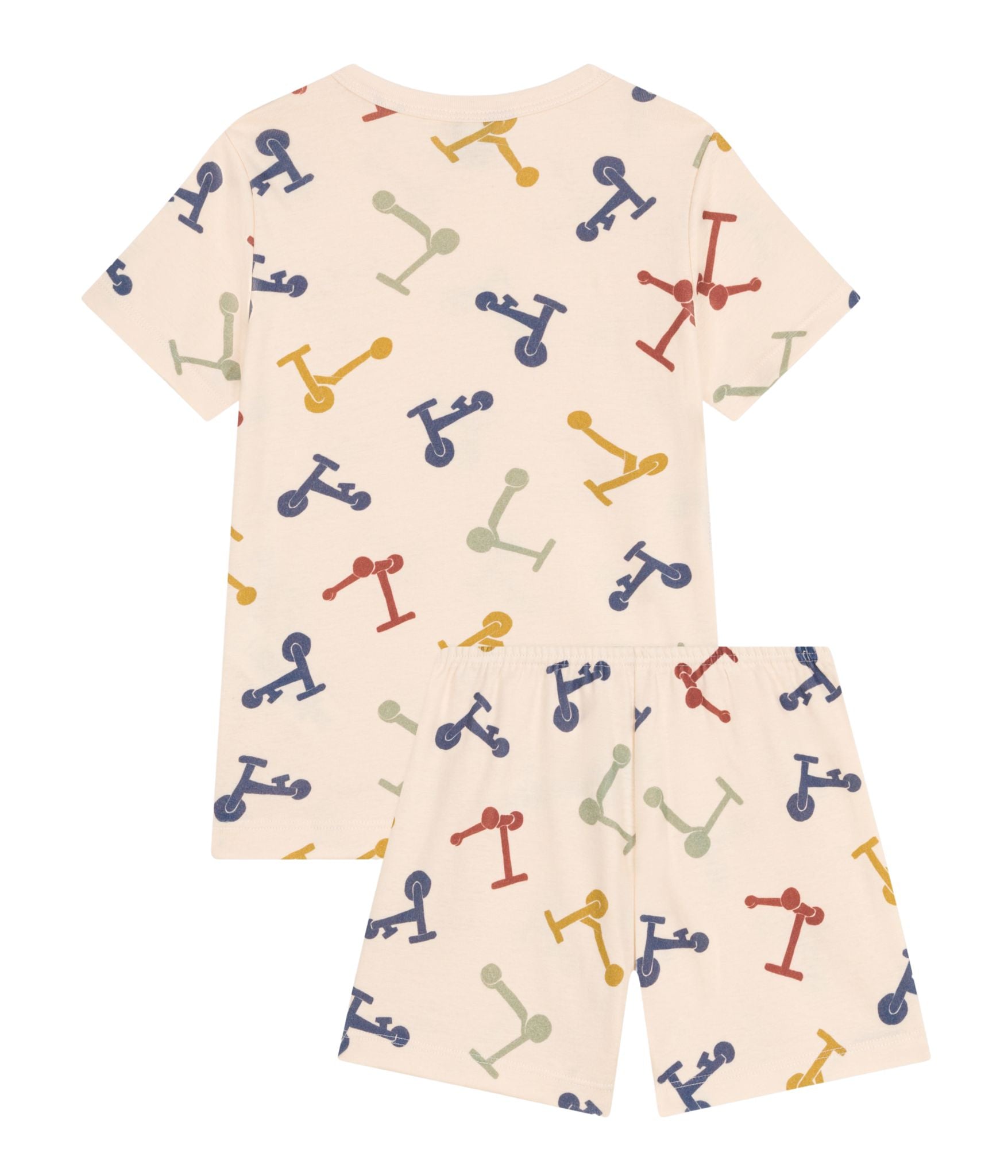 Petit Bateau Pyjama mit Roller-Print Schlafanzug Petit Bateau 
