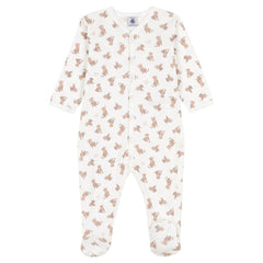 Petit Bateau Strampler Leoparden Print aus Bio-Baumwolle Strampler Petit Bateau 