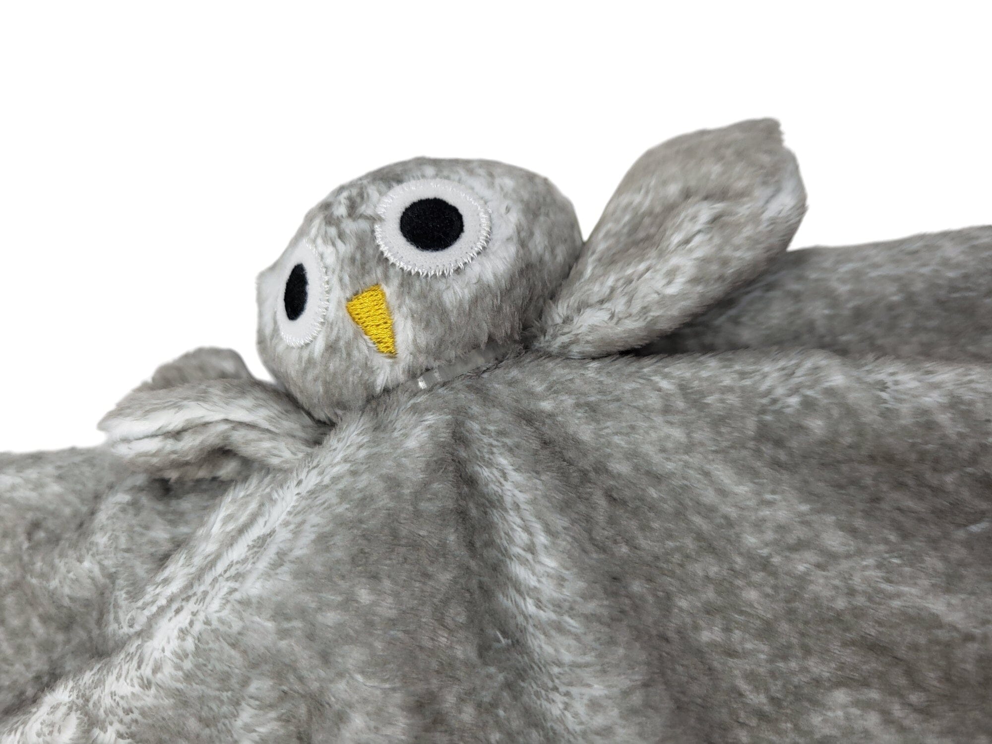 Rätt Start - Kuscheltuch Eule grau Schmusetuch kuschelig weich Kuscheltuch Rätt Start 