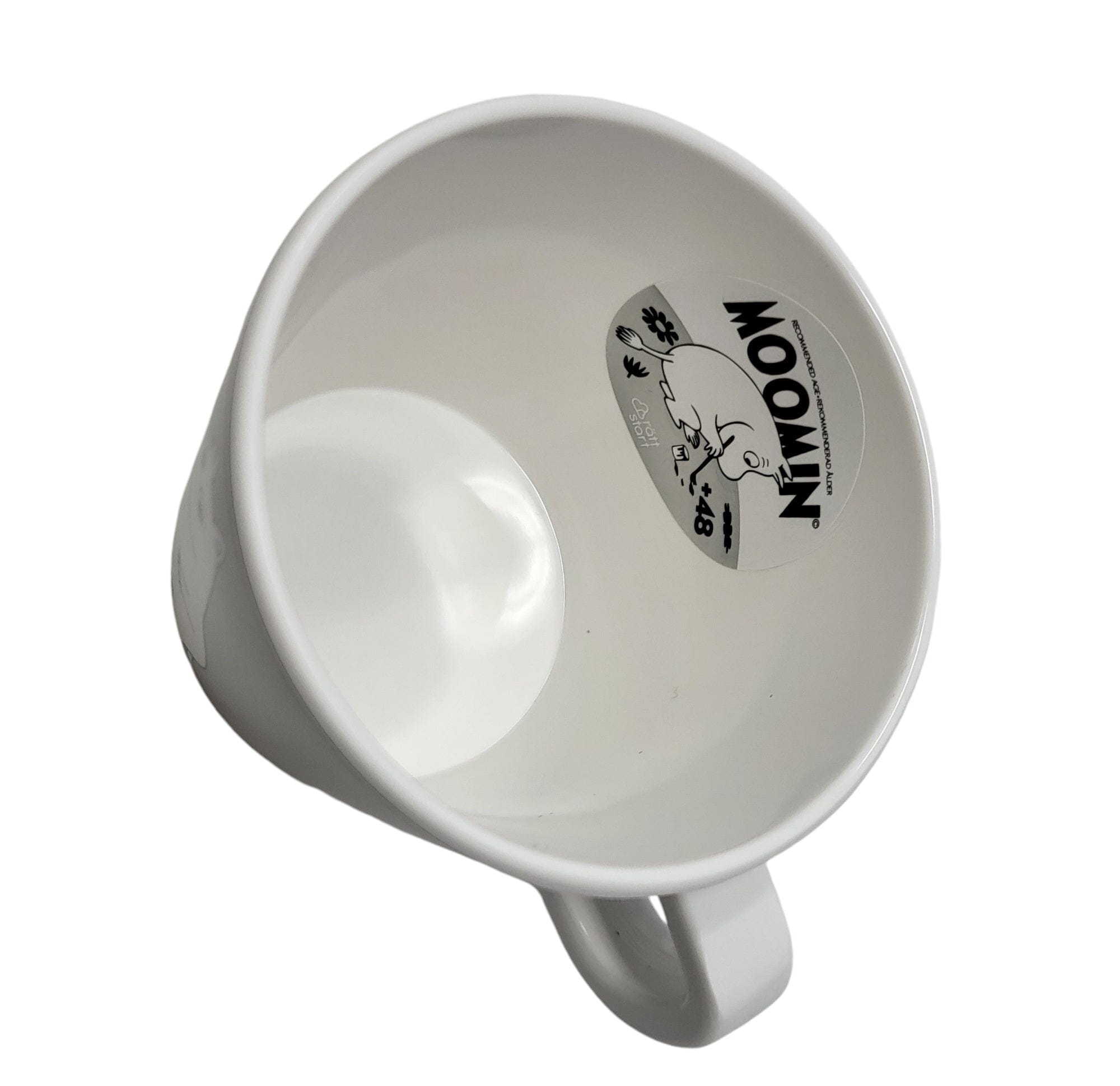 Rätt Start Moomintroll Tasse Melamin beige Moomins Becher Rätt Start 