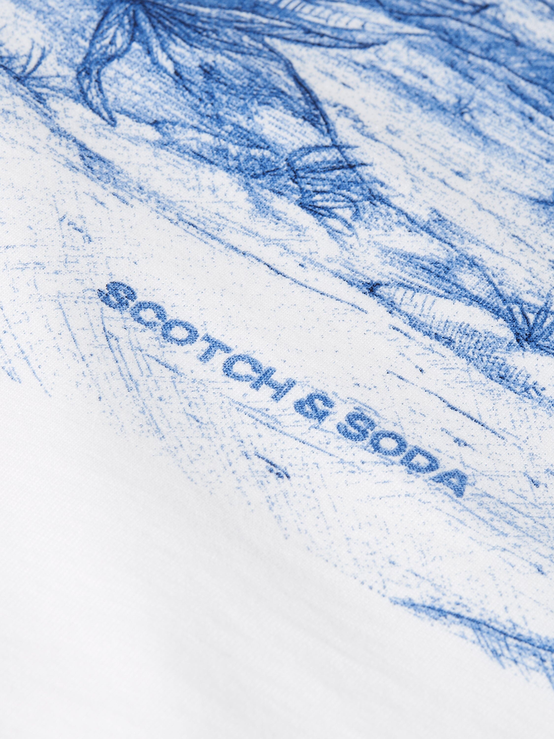 Scotch & Soda Kids T-Shirt „Midnight Desert“ – Bright White T-Shirt Scotch & Soda 