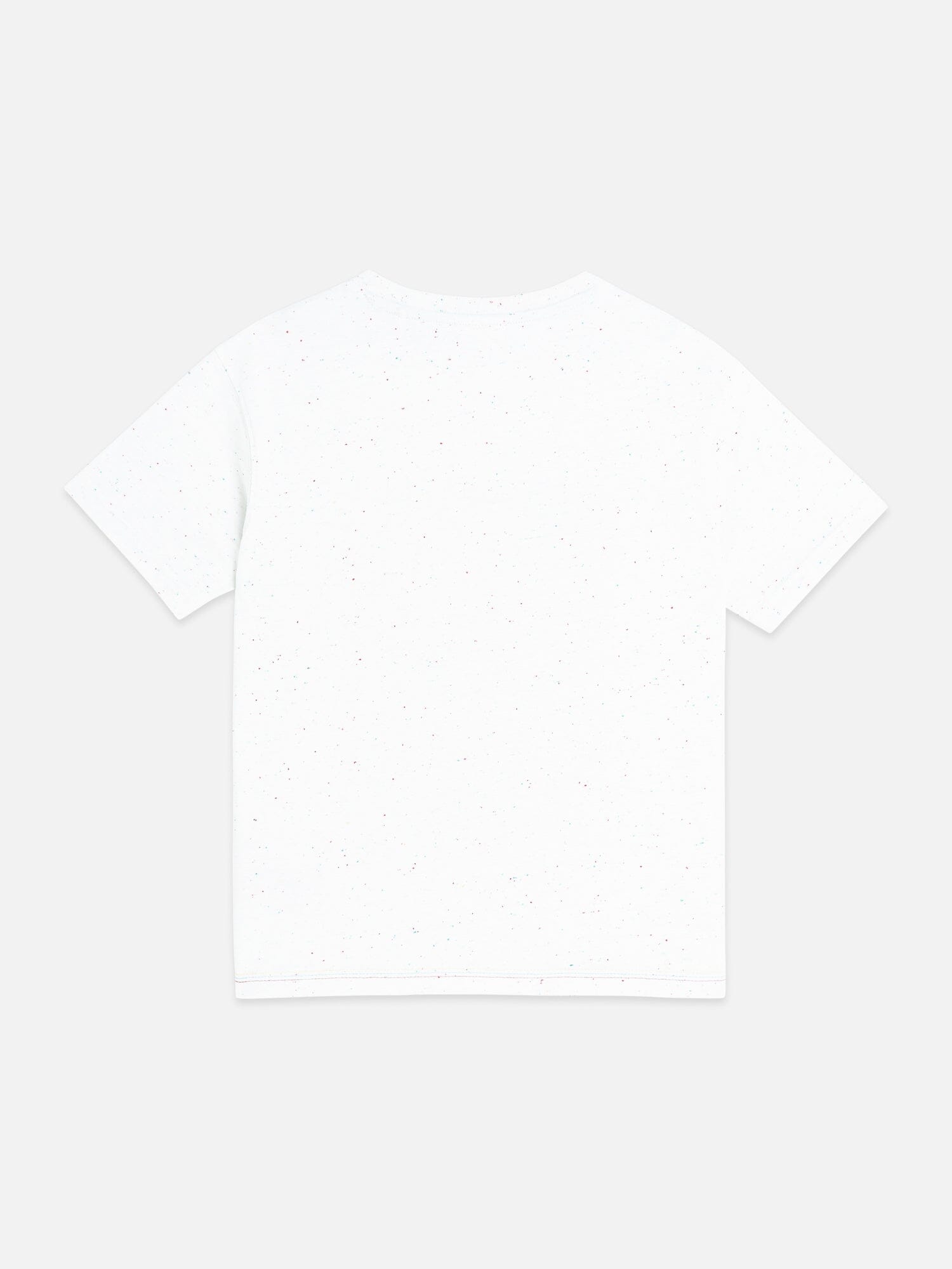 Scotch & Soda T-Shirt Artwork-Print Relaxed Fit – Bright White T-Shirt Scotch & Soda 