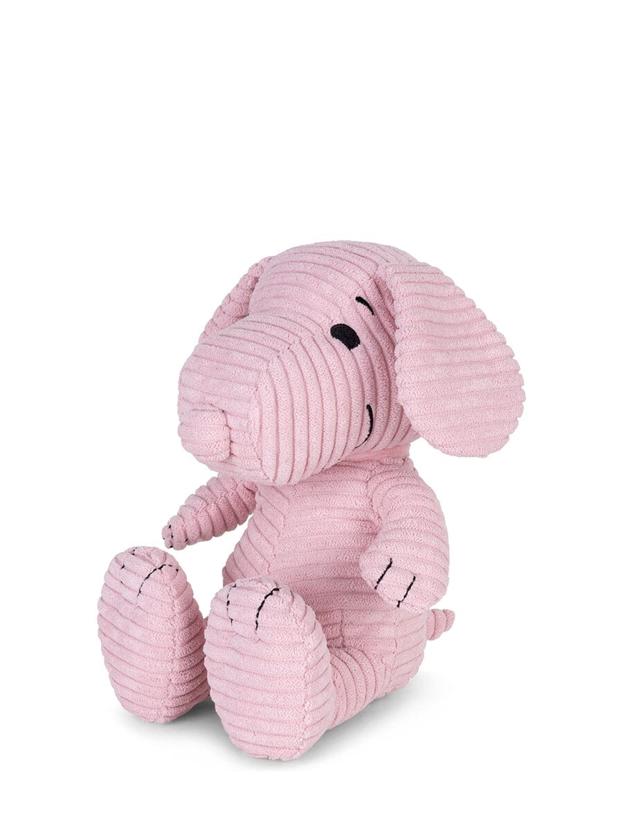 Snoopy aus Cord von Peanuts x Bon Ton Toys pink 19 cm Kuscheltiere Bon Ton Toys 