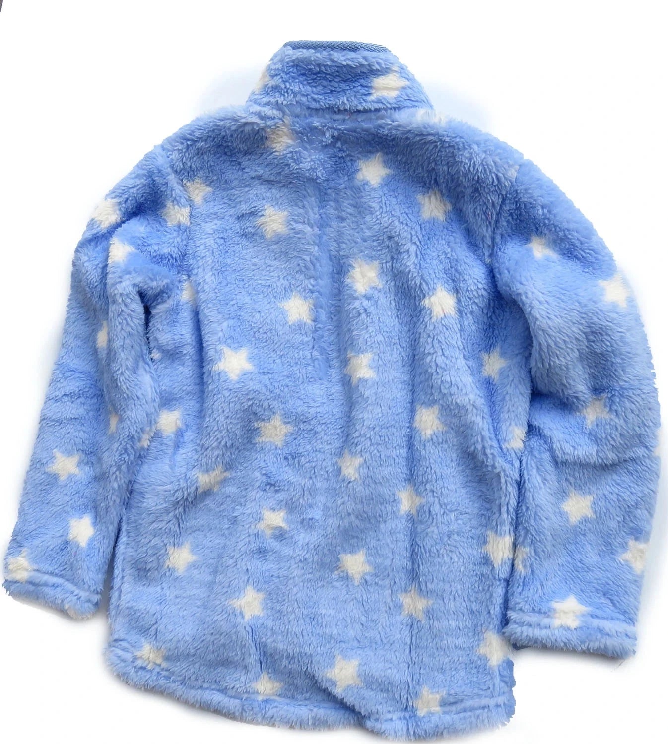 Tom Joule Fleecepullover „Merridee“ Skyblue mit Sternen Langarmshirt TOM JOULE 