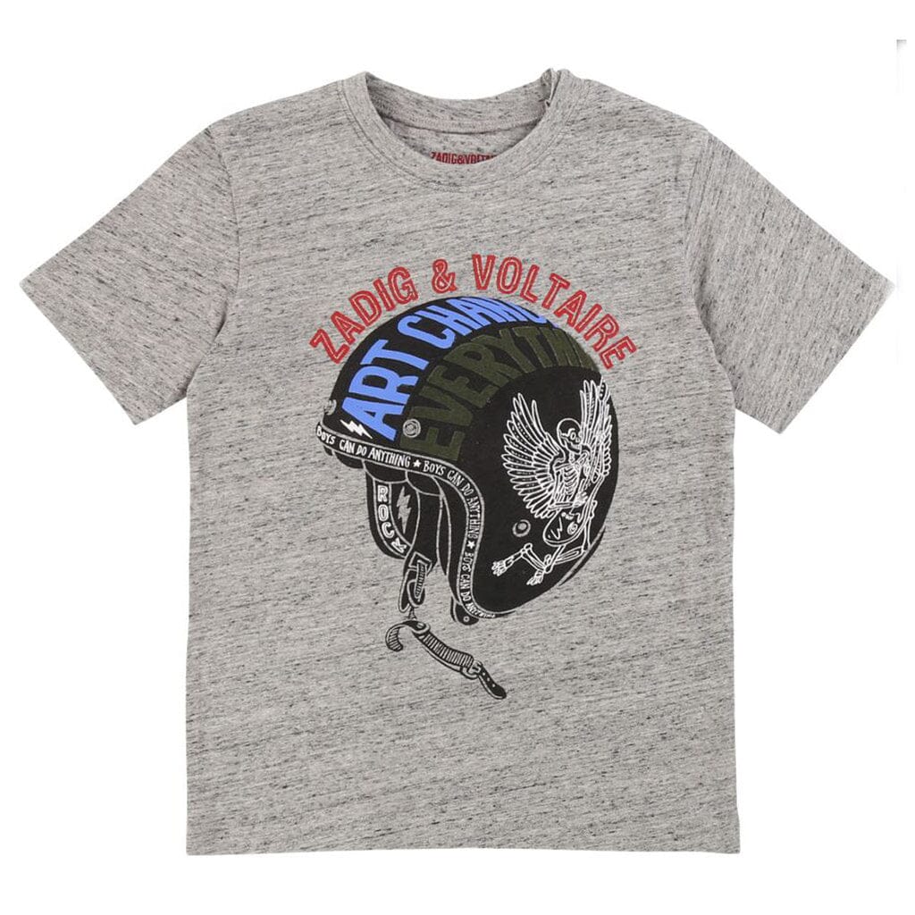 Zadig & Voltaire T-Shirt greymelange Helm T-Shirt Zadig & Voltaire 